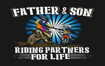 Image result for this dad races with son motocross
